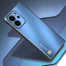 Xshine Tpu + Fırçalı Alüminyum Alaşım Telefon Kılıfı Onur 80 Se 5g Çizgi Anti Anti Telefon Kapağı (Yurt Dışından)