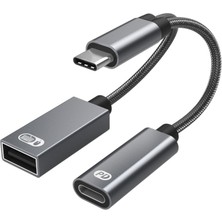 Lovoski Klavye Usb2.0 Adaptü Otg Dönüştüü Gri (Yurt Dışından)