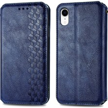 Yihang Boutique Ile Uyumlu İphone Xr Kart Tutuculu Cüzdan Kılıfı, Pu Deri Çevirme Çubuğu Darbeye Dayanıklı Kapak (Yurt Dışından)