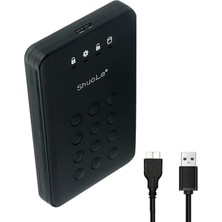 Eakren USB 3.0 HDD Muhafazası 5gbps Şifreli 2,5'' Şifreli Kompakt Kutu (Yurt Dışından)