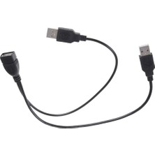 Attract USB 2.0 A Dişi - Çift USB Ayırıcı Hub Güç USB Adaptörü (Yurt Dışından)