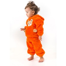 Bebesev Welsoft Peluş Unisex Kışlık Bebek Takımları Çocuk Giyim Bebek Kıyafeti çocuk kostümü Welsoft Takım