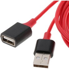 St Sports 4K Tam Usb'den Usb'önüştürücüye Adapt Kablosu /8/8 Plus/7/6s Plus - , Kırmızı (Yurt Dışından)