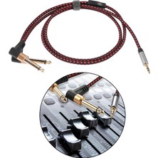 Fugar 3,5 mm 1/8 "trs - Çift 1/4" , Tv Ses Kartları Için 5 Metre (Yurt Dışından)