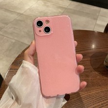 Jingyi IPHONE15 ile Uyumlu Kılıf Glitter Bling Sevimli Kadın Kız Telefon Kılıfı Yumuşak Pırıltı Sparkly Koruyucu Kılıf iPhone 15-Pembe (Yurt Dışından)