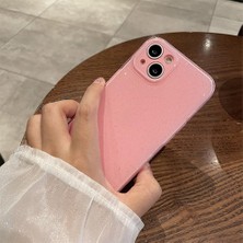 Jingyi IPHONE15 ile Uyumlu Kılıf Glitter Bling Sevimli Kadın Kız Telefon Kılıfı Yumuşak Pırıltı Sparkly Koruyucu Kılıf iPhone 15-Pembe (Yurt Dışından)