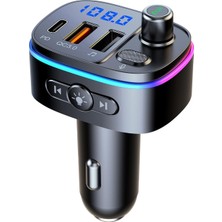 Perfectt Auto Car Bluetooth Fm .0 Çift USB Şarj Cihazı USB Sürücüsü (Yurt Dışından)