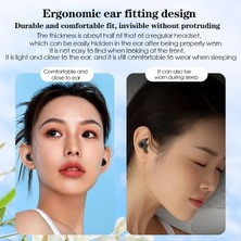 Jingyi Yeni Uyku Kablosuz Bluetooth Kulaklık Mikrofonlu Kulaklık Kulaklık Mini Kulaklık Tws Stereo Kulaklık Su Geçirmez Kulak Içi (Yurt Dışından)