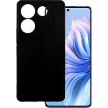 Zljnx Tecno Camon 20 Pro 5g Ultra Ince Telefon Kılıfı Jel Puding Yumuşak Silikon Telefon Kılıfı Tecno Camon 20 Pro 5g 6.67 Inç Siyah (Yurt Dışından)