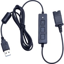 Perfk Kulaklık Hıı Bağlantıyı Kes Qd Örü Qd - USB Fişi Sessize Alma Voip Softphone Qd Arayüzü (Yurt Dışından)