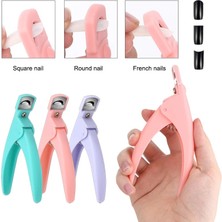 Danlu Pembe 05 U-Şekilli Tırnak Makası Tırnak Sanat Makası Düzeltici Makas Fransız Yanlış Nail Ipuçları Kenar Kesiciler Çelik Kesiciler Tırnak Araçları Kesme (Yurt Dışından)