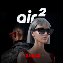 Xreal Air 2 Ar Gözlük, 330 Inc 1080P, Oyun, Yayın ve Çalışma Için Ideal