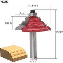 2Liyao NO11 1 Adet 8mm Shank Ahşap Freze Ucu Düz Uçlu Freze Düzeltici Temizleme Gömme Trim Köşe Yuvarlak Koy Kutusu Uçları Araçları Freze Cutte (Yurt Dışından)