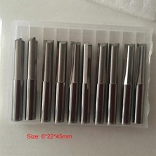2Liyao 3.175X22X38 10 Adet/grup 2A 3.175 4 6mm Cnc Gravür Kesiciler Iki Flüt Düz Freze Uçları Ahşap Karbür Parmak Frezeler Kesme Freze Aletleri (Yurt Dışından)