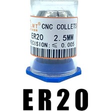 2Liyao 20MM ER20 1 Adet ER11 ER16 ER20 ER25 ER32 ER40 Yüksek Hassasiyetli 0.005MM Yaylı Yüksük Uygun Oyma Makinesi Mili Cnc Işleme Merkezi (Yurt Dışından)