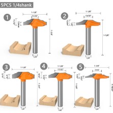 2Liyao No1 6X29 1 Adet 1/4 "6mm Shank Ağaç Işleme Kapı Çerçevesi Dantel Bıçak Kapı Gravür Profilli Dantel Kabine Gravür Bıçağı Ithal Freze Kesicisi (Yurt Dışından)