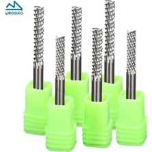 2Liyao 3.175X1.9X10.5 1 Adet 3.175MM 4mm 6mm 8mm Hsk Katı Karbür Mısır Freze Kesicisi Uçları Pcb End Mill Cnc Matkap (Yurt Dışından)
