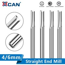 2Liyao 1 Adet 6X42X70 Xcan 1 Adet 4mm/6mm Shank 2 Flüt Düz End Mill Karbür Cnc Router Bit Gravür Bit Düz Yuvası Freze Kesicisi Ahşap (Yurt Dışından)