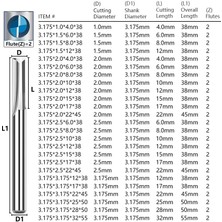 2Liyao 1 Adet 6X42X70 Xcan 1 Adet 4mm/6mm Shank 2 Flüt Düz End Mill Karbür Cnc Router Bit Gravür Bit Düz Yuvası Freze Kesicisi Ahşap (Yurt Dışından)