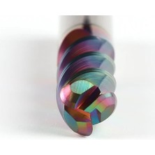 2Liyao 8R0.5X20X8X60 Hıçbır Kaplama 3 Flüt Uçlu Freze HRC60 Dlc Köşe Yarıçapı Uçlu Freze R0.2 R0.5 R R2 R3 1-12 Tungsten Karbür Cnc R Bullnose Kesici Alüminyum Kesici (Yurt Dışından)