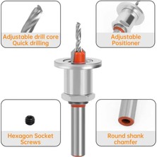 2Liyao 8X10X3.5 2.8/3.0/3.2/3.5/4.0mm 1 Adet 8mm Shank Hss Havşa Ağaç Işleme Yönlendirici Bit Seti Freze Kesicisi Vida Çıkarıcı Remon Yıkım (Yurt Dışından)