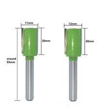 2Liyao 6X9X20MM 1 Adet 6mm Shank Düz Bit Tungsten Karbür Çelik Tek Çift Flüt Yönlendirici Bit Ahşap Freze Kesicisi Ahşap Ağaç Işleme Araçları (Yurt Dışından)