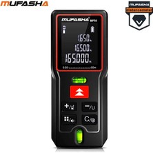 2Liyao JP40 Mufasha Taşınabilir Lazer Mesafe Ölçer Dijital Ölçüm Aracı Uzaklık Ölçer (Yurt Dışından)