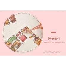 Sf Scrapbook Scrapbook, Scrapbooking Sticker Cımbız Seti - Çıkartma - Washi Bant -Sticker-Bullet Journal