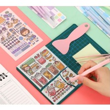 Sf Scrapbook Scrapbook, Scrapbooking Sticker Cımbız Seti - Çıkartma - Washi Bant -Sticker-Bullet Journal