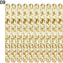 Stil 9 10 Adet Akrilik Dondurma Çubuğu Dondurma Çubuğu Dıy Çocuk El Yapımı Buzlu Şeker Kalıp Yeniden Kullanılabilir Ev Kek Çubuğu (Yurt Dışından)