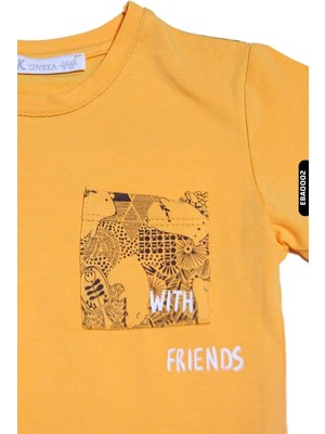 Nk Kids Erkek Bebek Friends Tişört 9 Ay - 2 Yaş 44622 EBA0002