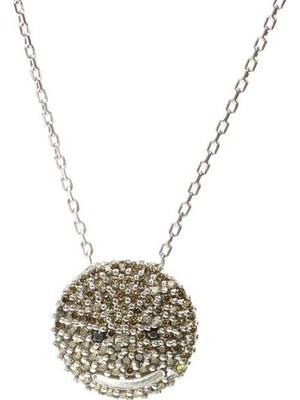 925 Ayar Gümüş Gülen Yüz Kolye