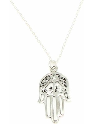 Fatma Eli Modeli, 925 Ayar Gümüş Kolye