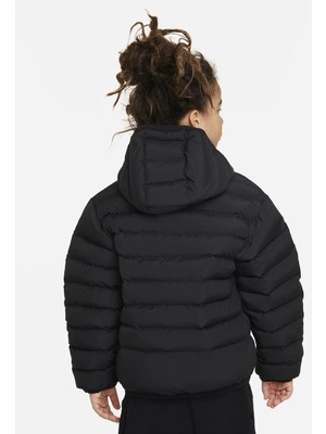 Nike Siyah - Gri - Gümüş Erkek Mont FD2845-010 K Nsw Low Synfl Jkt Adp