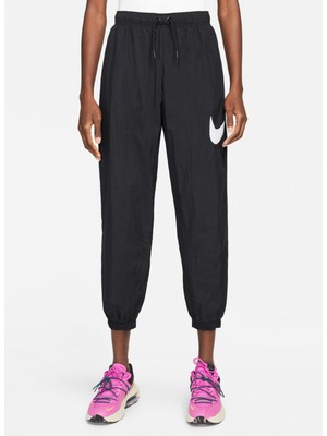 Nike Normal Siyah Kadın Eşofman Altı DM6183-010 W Nsw Essntl Wvn Mr Pant