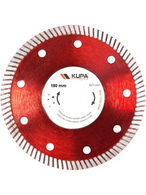 Kupa Hırdavat Kupa Seramik Fayans Hassas Kesme Taşı Daire Testere 180 Mm.