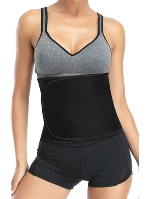 Jet Unisex Neopren Terletme Kemeri Termal Sauna Kemer Bel Korsesi Göbek Spor Kemeri