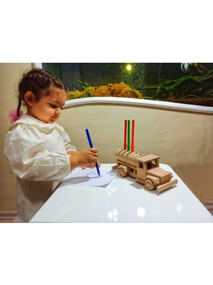 Wood Ceet Kalemlik Ahşap Kamyon