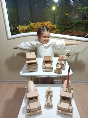 Wood Ceet Kalemlik Ahşap Kamyon