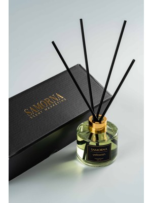 Samorna Scent Marketing Yellowish Çubuklu Oda Kokusu Bergamot, Yılang-ylang Vanilya Ve Paçulinin Uyumu