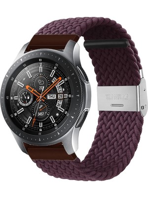 MobaxAksesuar Haylou Solar LS05 Samsung Galaxy Watch Gear S3 3 45MM 46MM Kordon Metal Klipsli Flexi Örgü