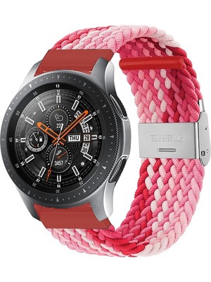 Huawei Watch GT GT2 GT3 GT4 GT5 42mm/Honor Magic 2 Kordon Metal Klipsli Flexi Örgü