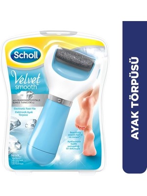 Scholl Elektronik Ayak Törpüsü Mavi Kit ile Şık ve Bakımlı Ayaklar İçin Etkili Bakım