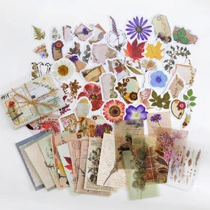 Sf Scrapbook Scrapbook, Scrapbooking 60 Parça Çicek Temalı Bullet Journal Set