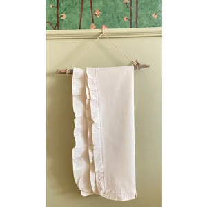 White Alamode Fırfırlı Runner 40X120 cm