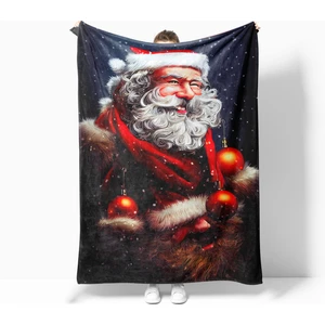 Erays Home Yılbaşı & Christmas Desenli Polar Tv Battaniyesi