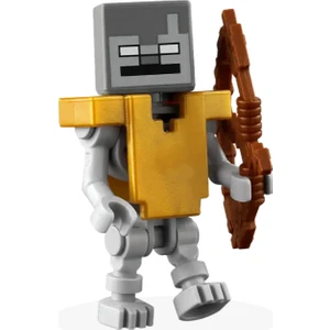 Minecraft - Altın Zırhlı Stray Orijinal Minifigür