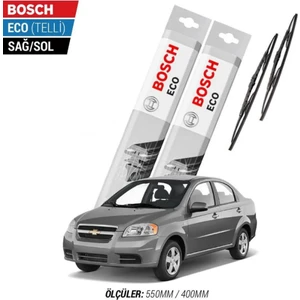 Chevrolet Aveo Sedan 2011 Model Silecek Takımı Bosch Eco (Telli)