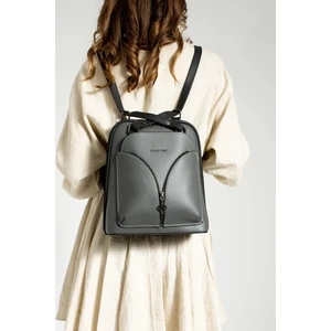 Miami Polo 1206 Ardıç Deri Kadın Sırt Çanta Bayan Omuz Çanta