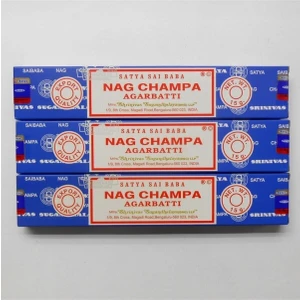Hediye Sandalı Sai Baba Nag Champa Tütsü Üç Kutu Birden